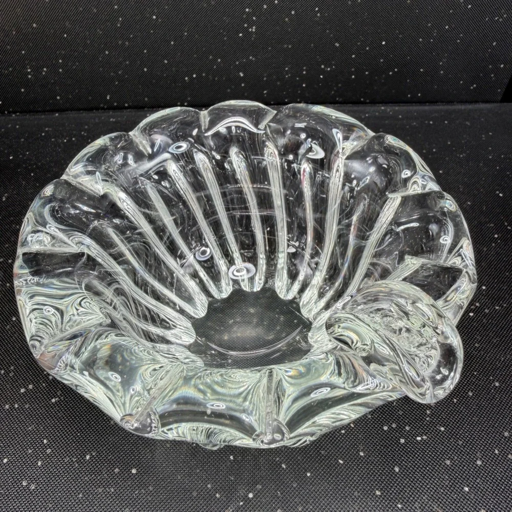 Italian glass vintage italian